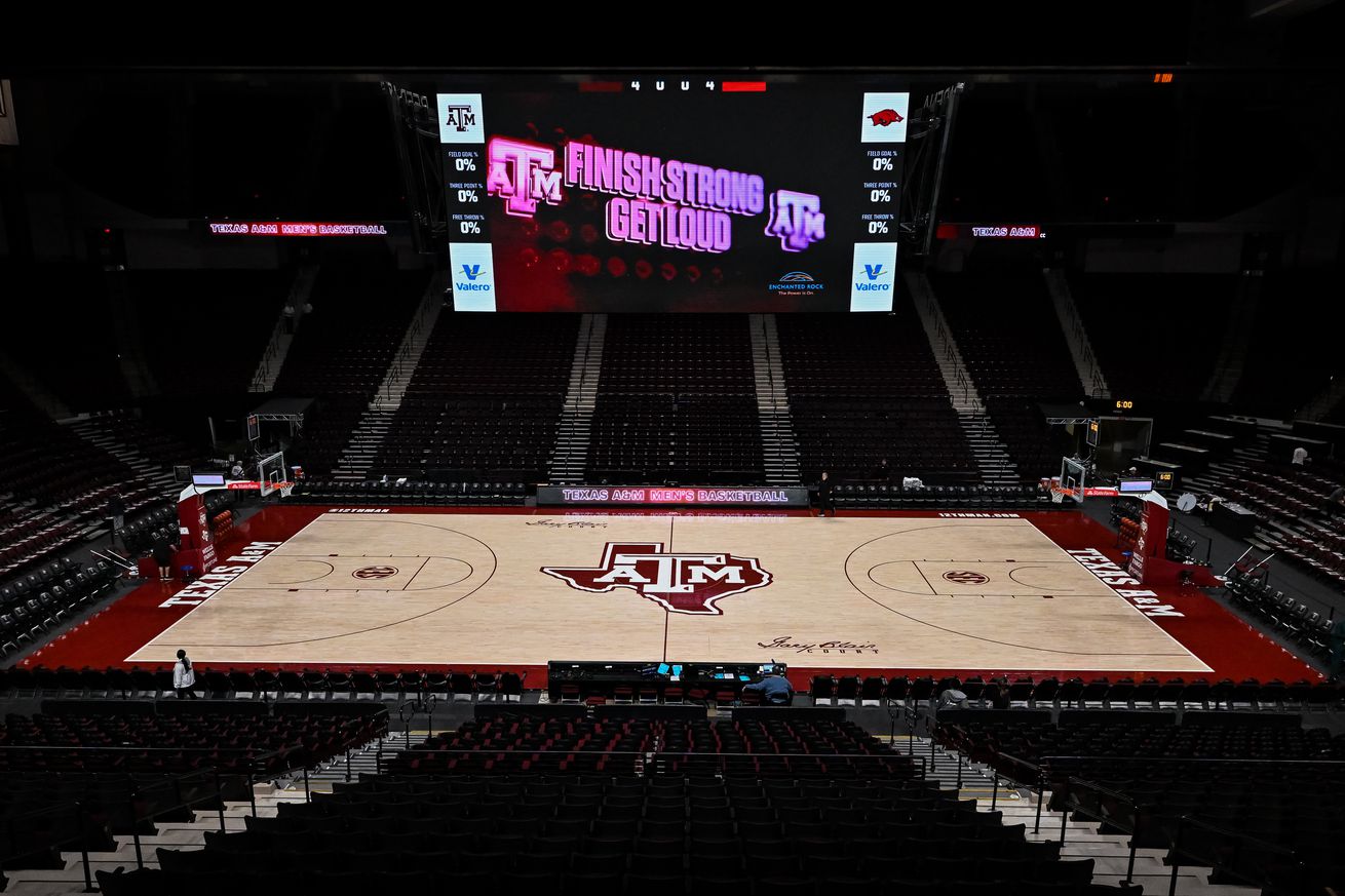 NCAA Basketball: Arkansas at Texas A&M