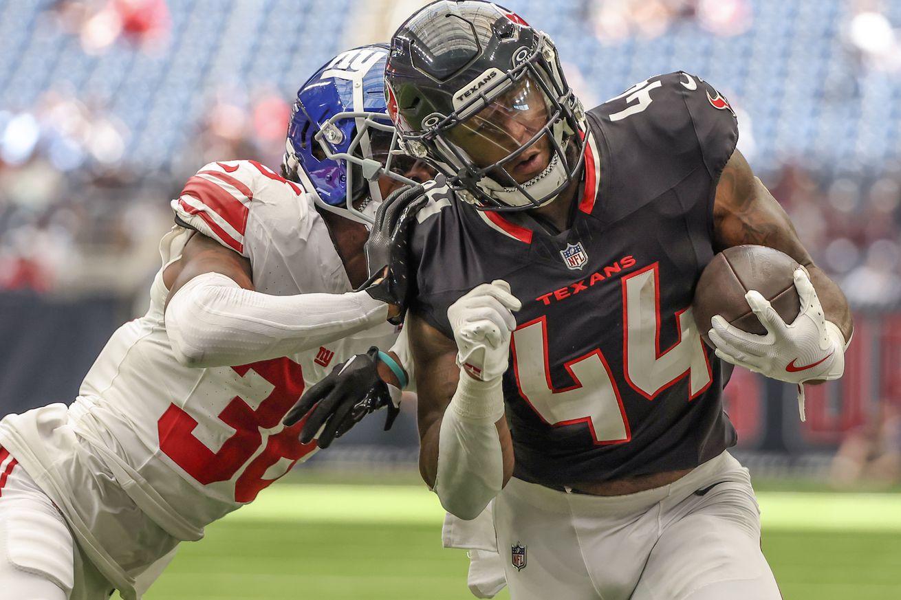 NFL: New York Giants at Houston Texans