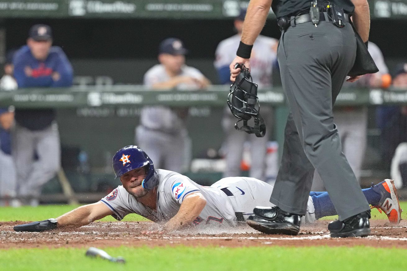 MLB: Houston Astros at Baltimore Orioles