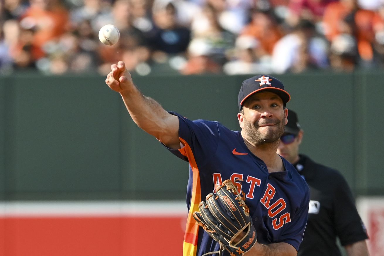 MLB: Houston Astros at Baltimore Orioles