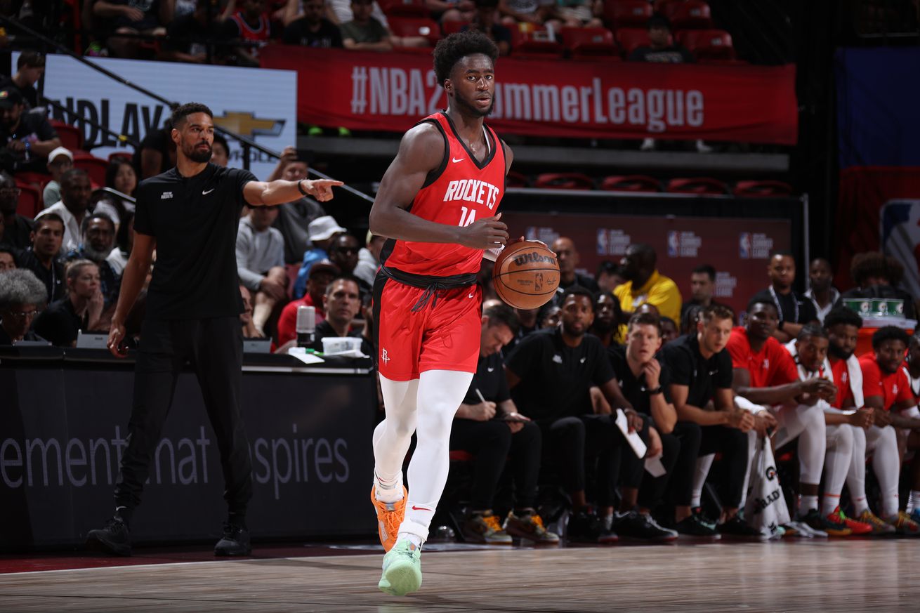 2024 NBA Summer League - Houston Rockets v Washington Wizards