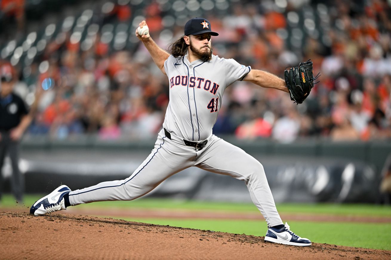 Houston Astros v Baltimore Orioles