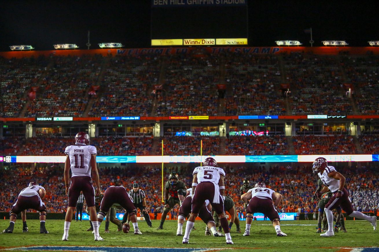 COLLEGE FOOTBALL: OCT 14 Texas A&M at Florida