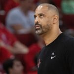 Houston Rockets head coach Ime Udoka