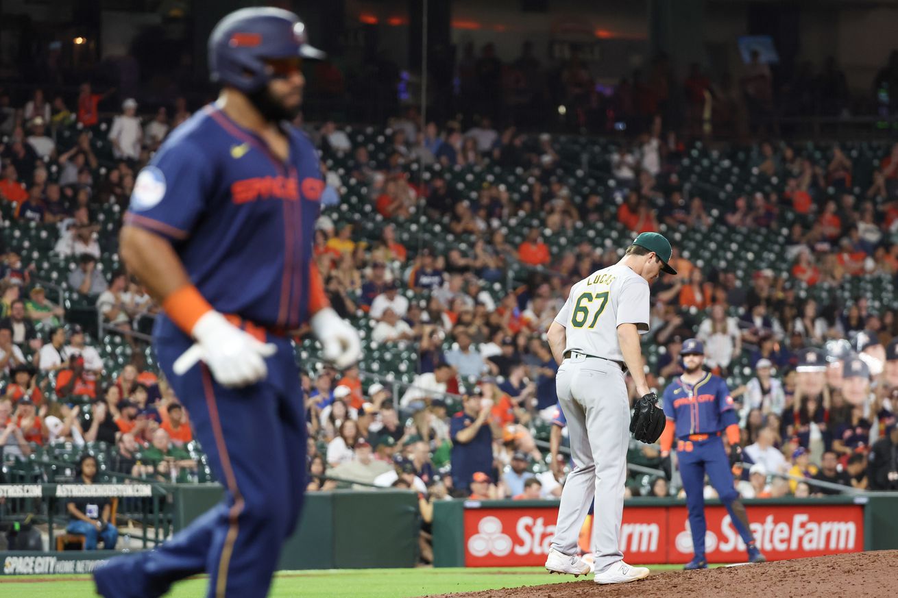 MLB: Oakland Athletics at Houston Astros