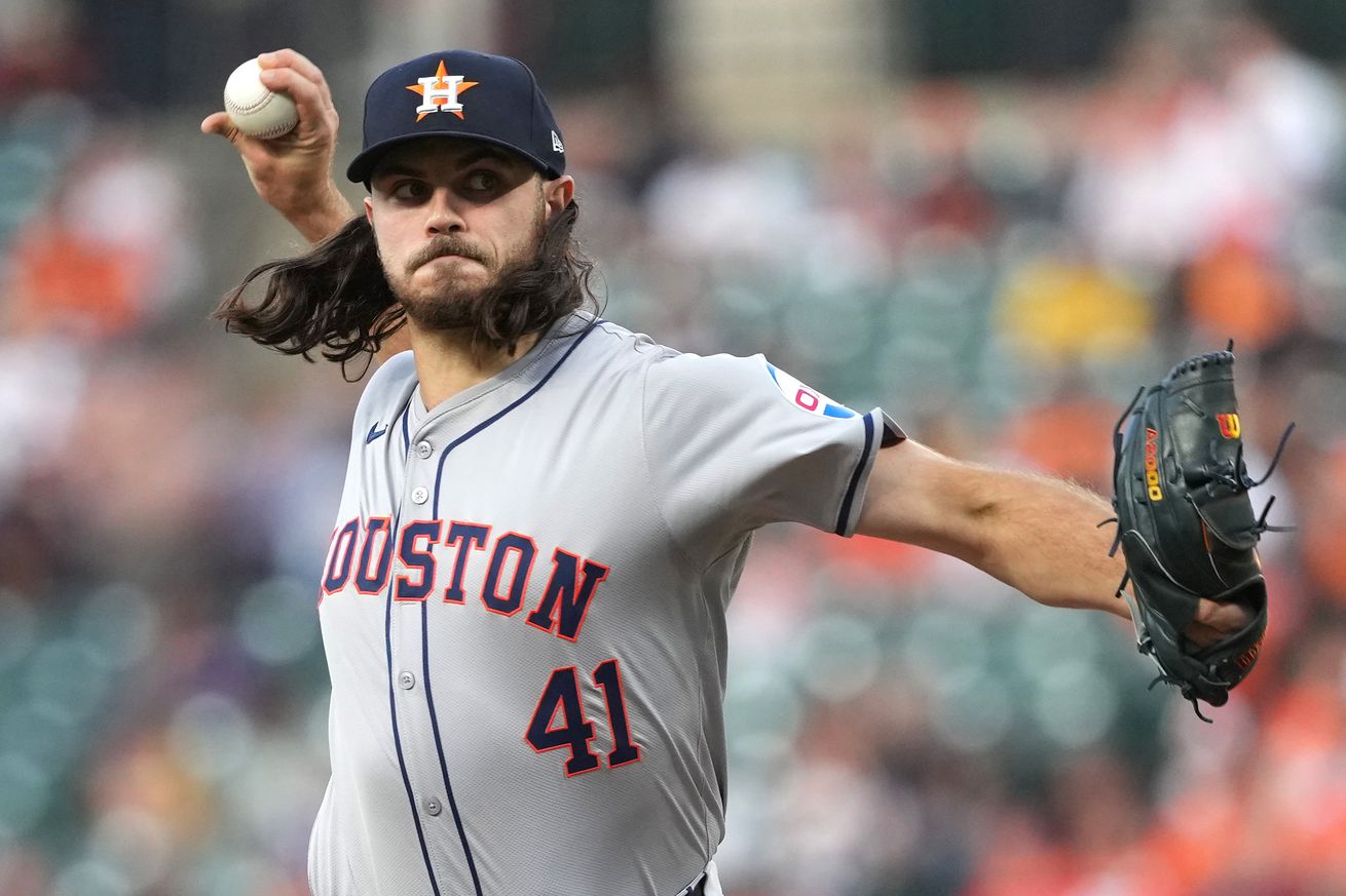 MLB: Houston Astros at Baltimore Orioles