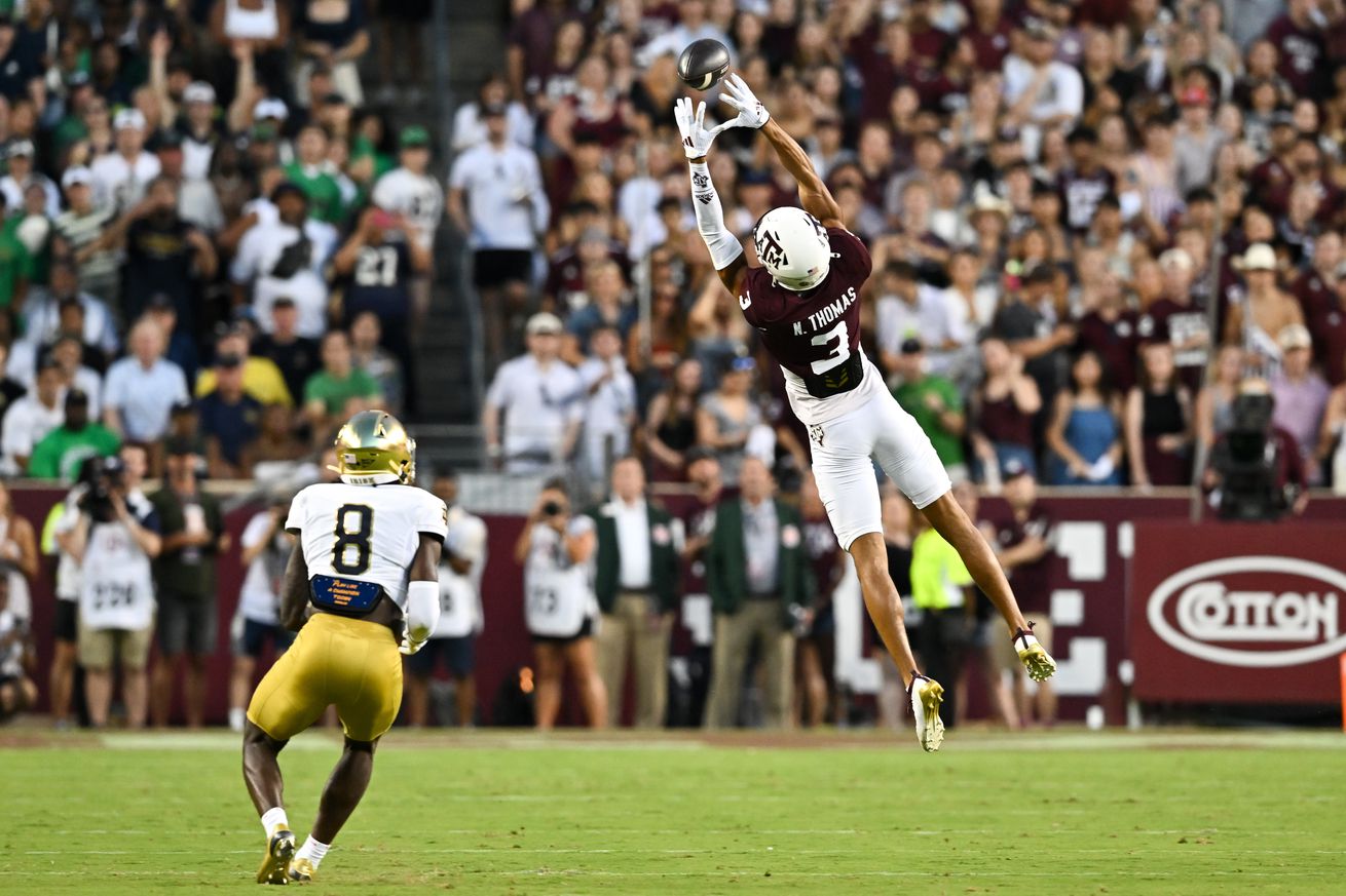 NCAA Football: Notre Dame at Texas A&M