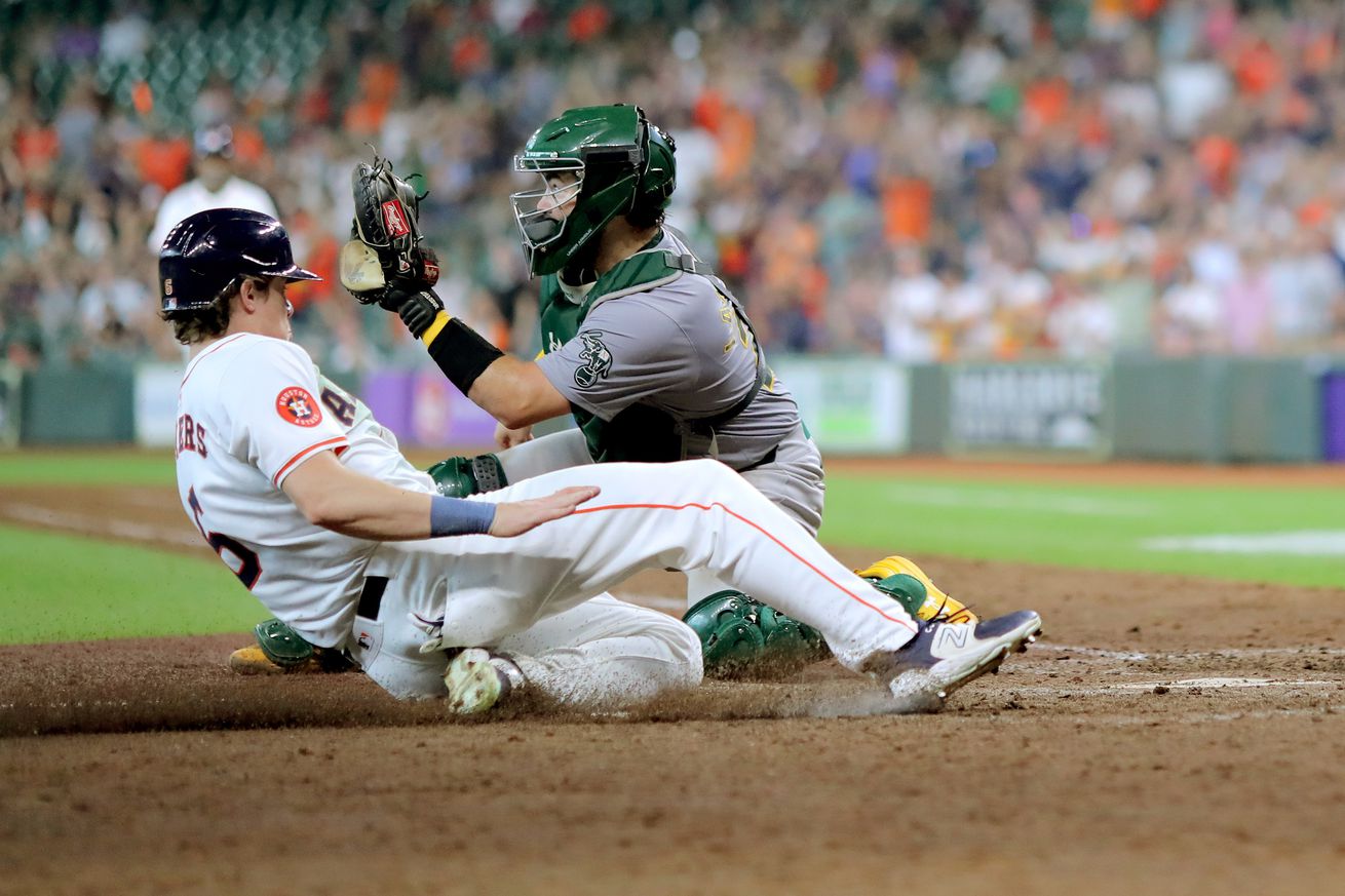 MLB: Oakland Athletics at Houston Astros