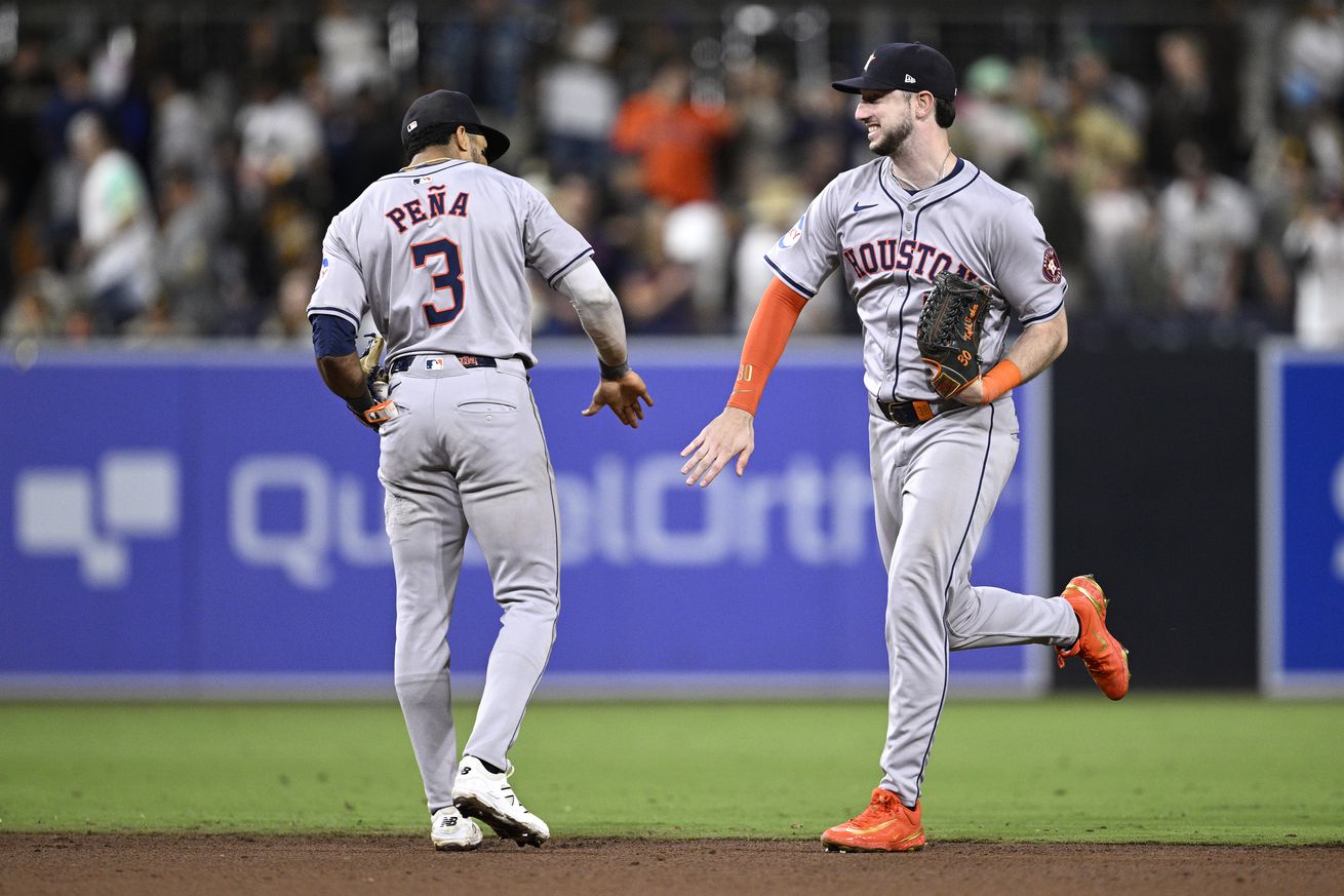 MLB: Houston Astros at San Diego Padres