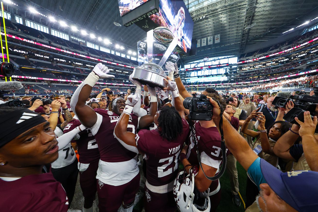 NCAA Football: Arkansas at Texas A&M