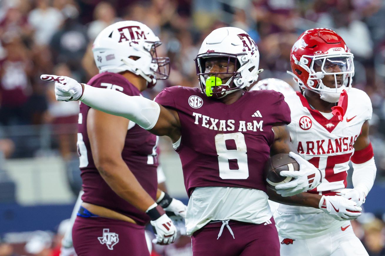 NCAA Football: Arkansas at Texas A&M