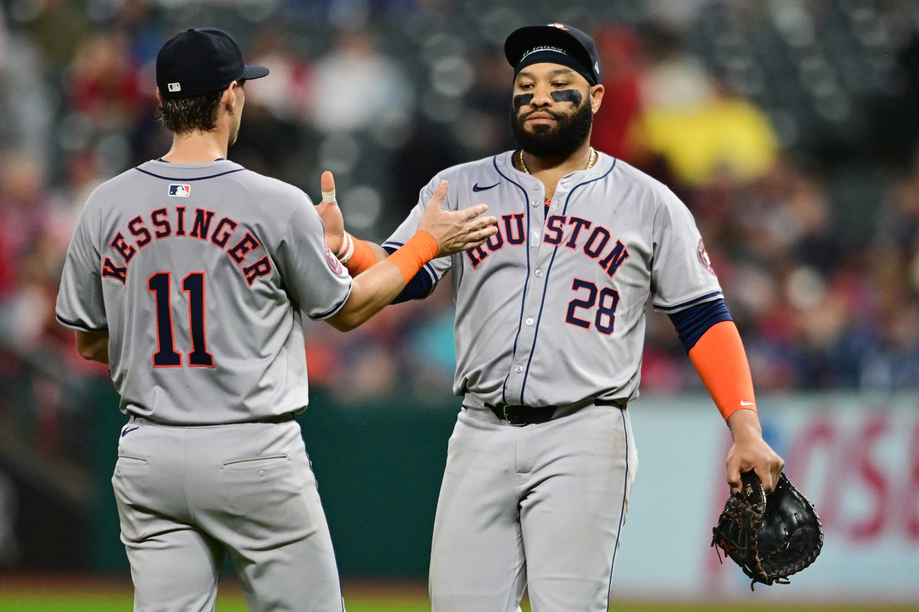 MLB: Houston Astros at Cleveland Guardians