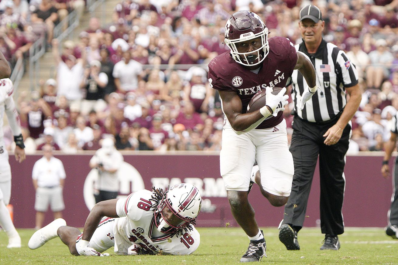 NCAA Football: South Carolina at Texas A&M