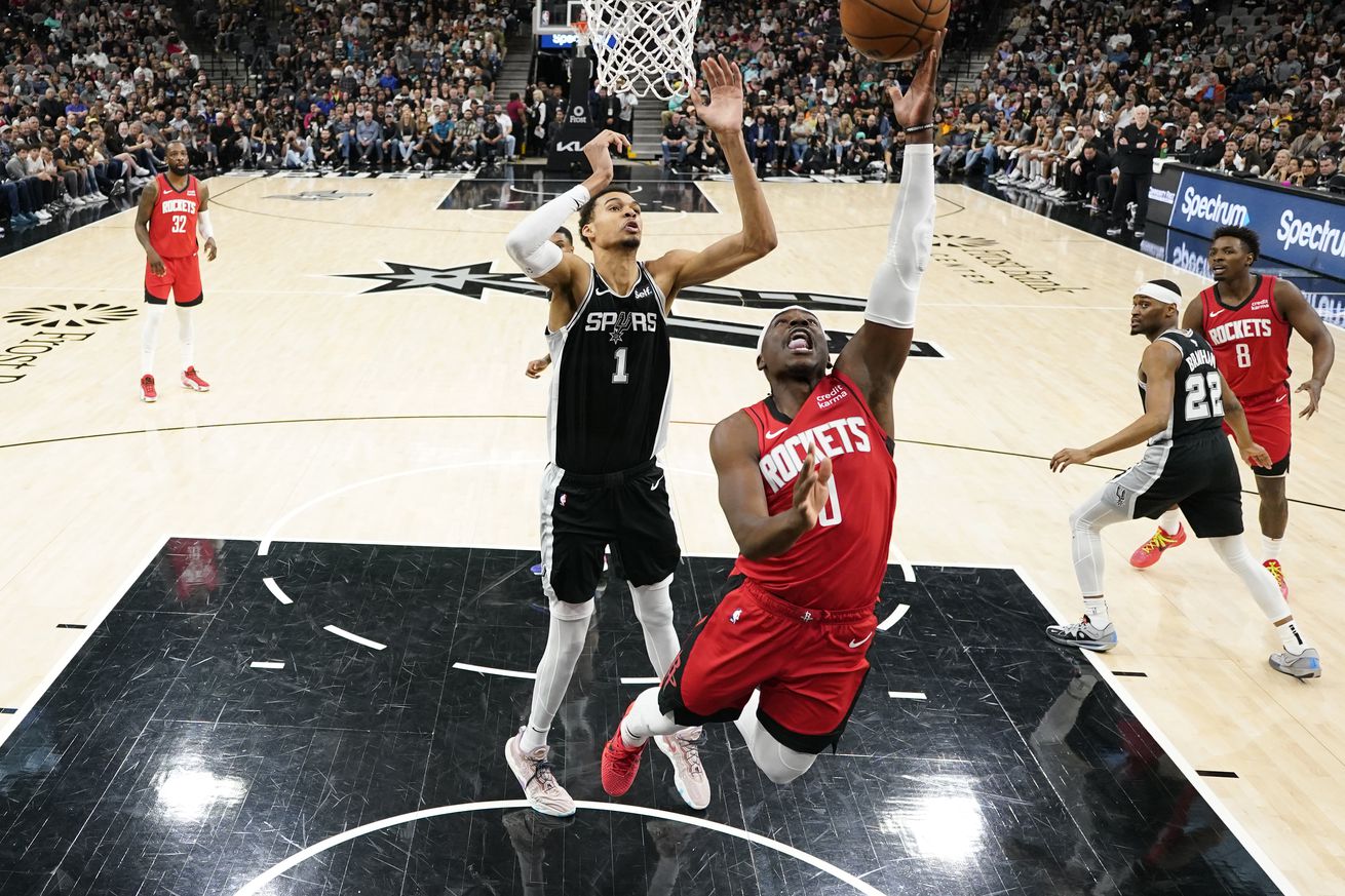 NBA: Houston Rockets at San Antonio Spurs