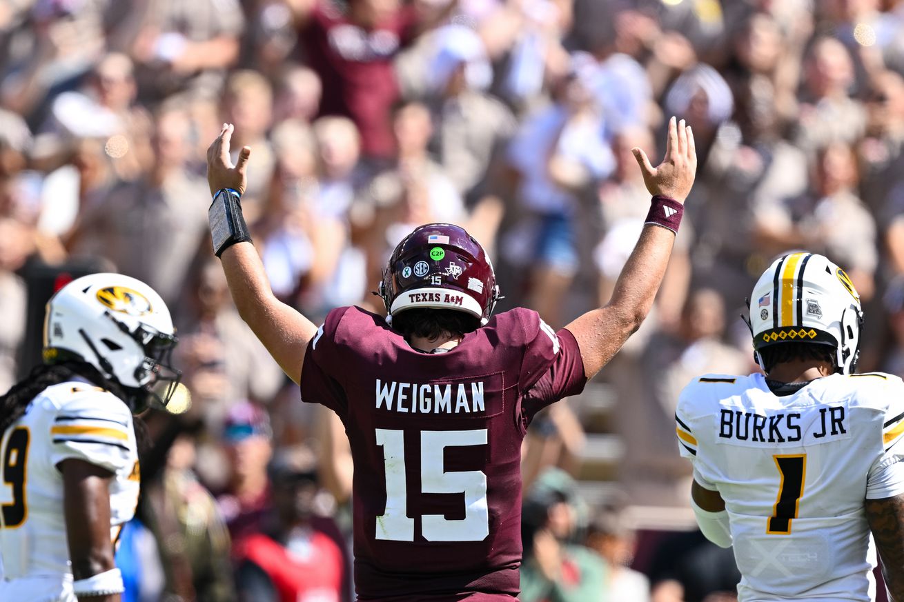 NCAA Football: Missouri at Texas A&M