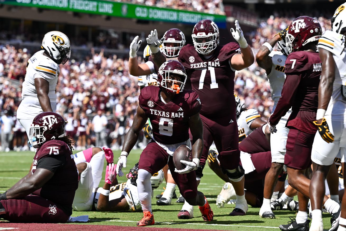 NCAA Football: Missouri at Texas A&M