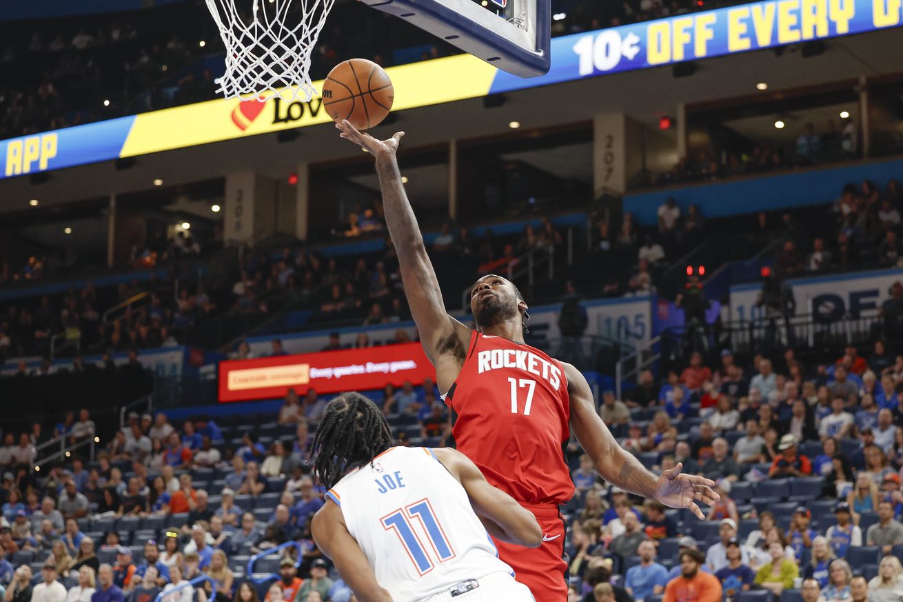 NBA: Preseason-Houston Rockets at Oklahoma City Thunder