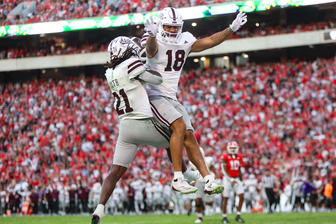 NCAA Football: Mississippi State at Georgia