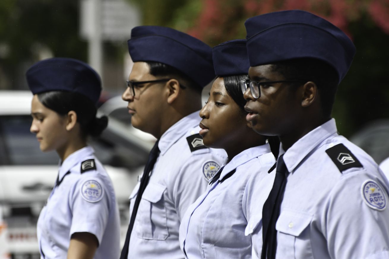 The Opening Ceremony Of The Orlando Veterans Day Parade