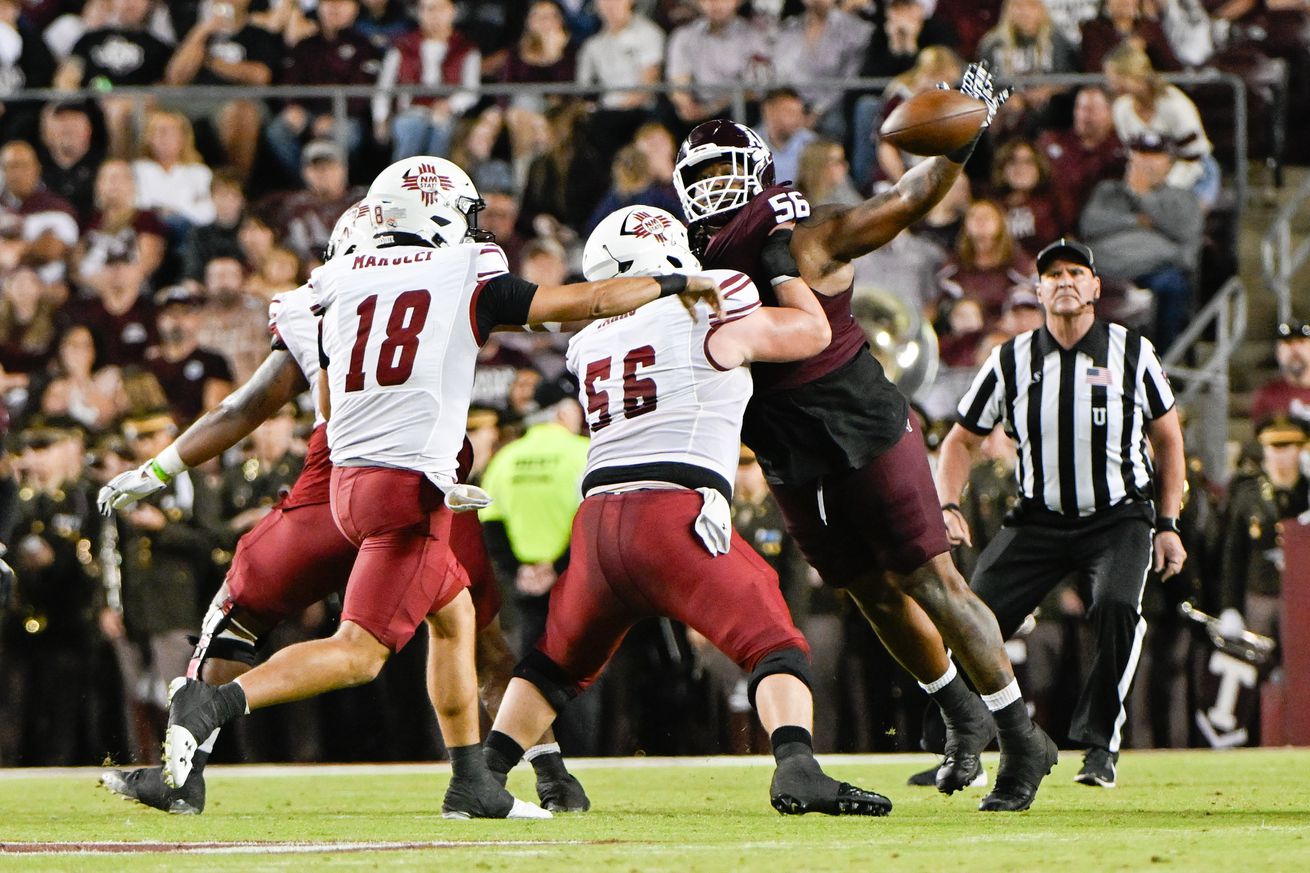 COLLEGE FOOTBALL: NOV 16 New Mexico State at Texas A&M