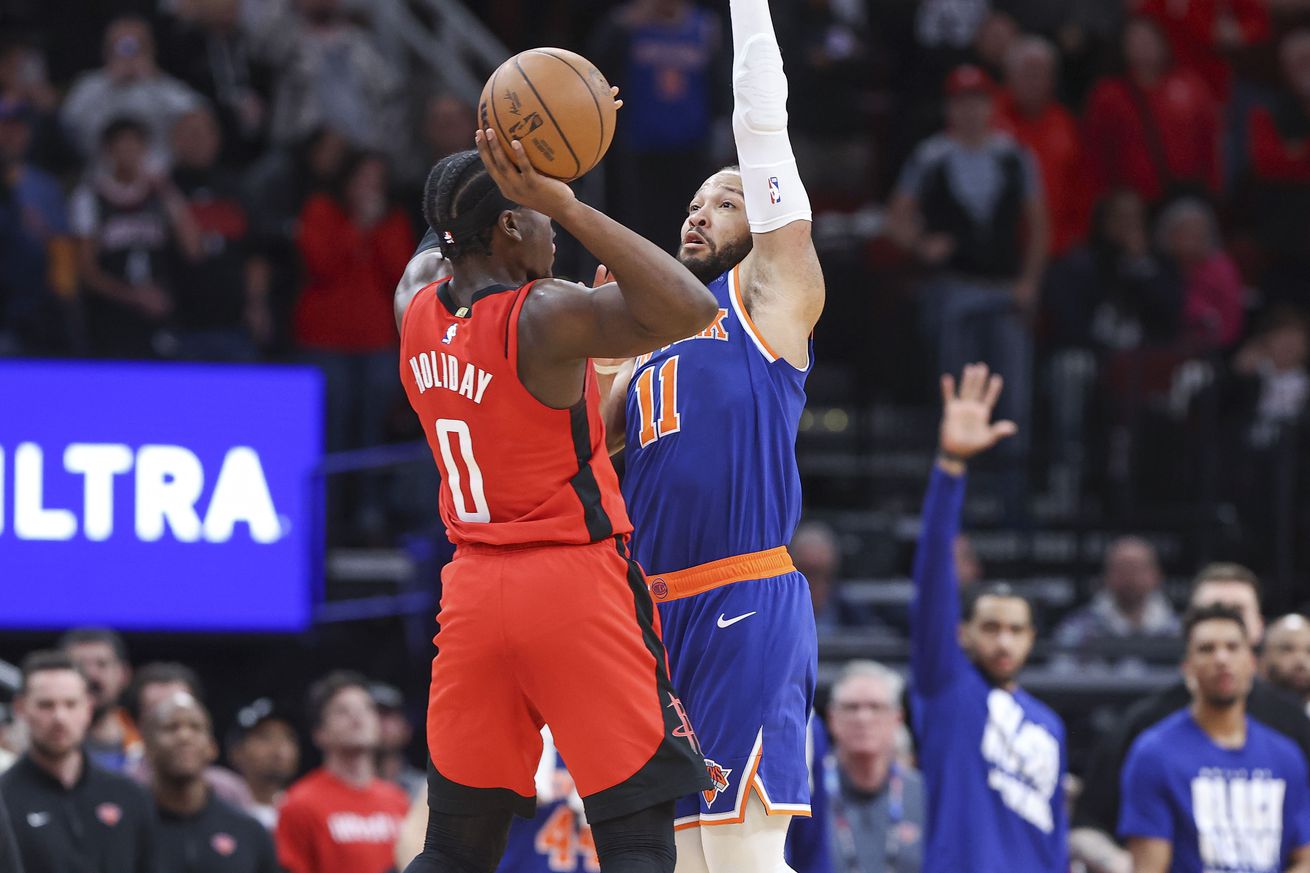 NBA: New York Knicks at Houston Rockets