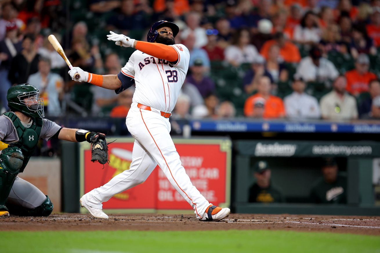 MLB: Oakland Athletics at Houston Astros