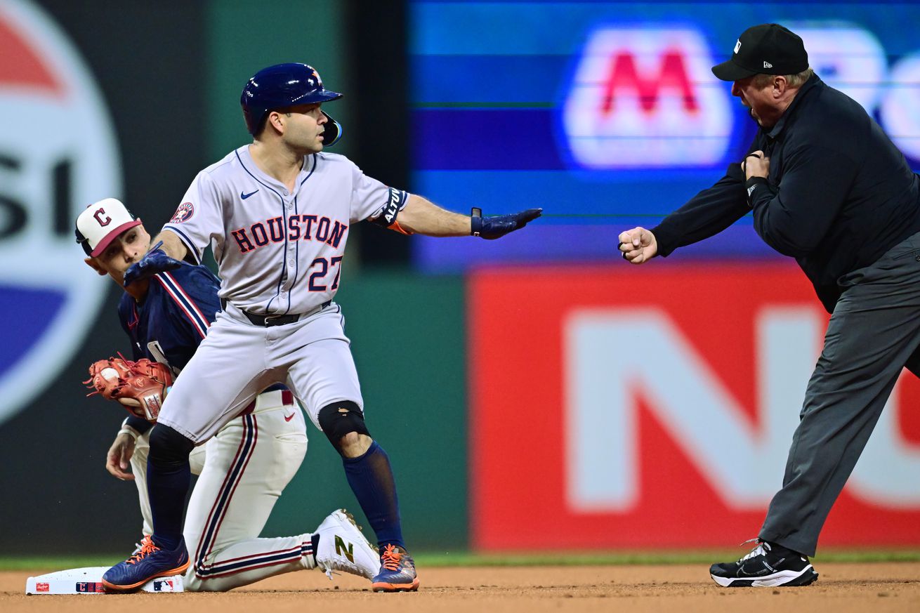 MLB: Houston Astros at Cleveland Guardians