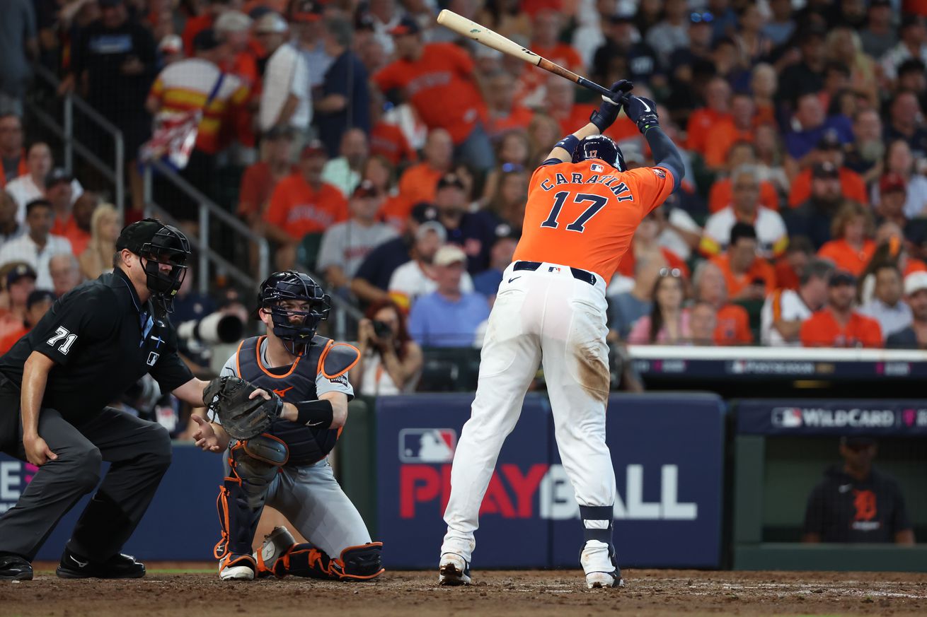 MLB: Playoffs-Detroit Tigers at Houston Astros