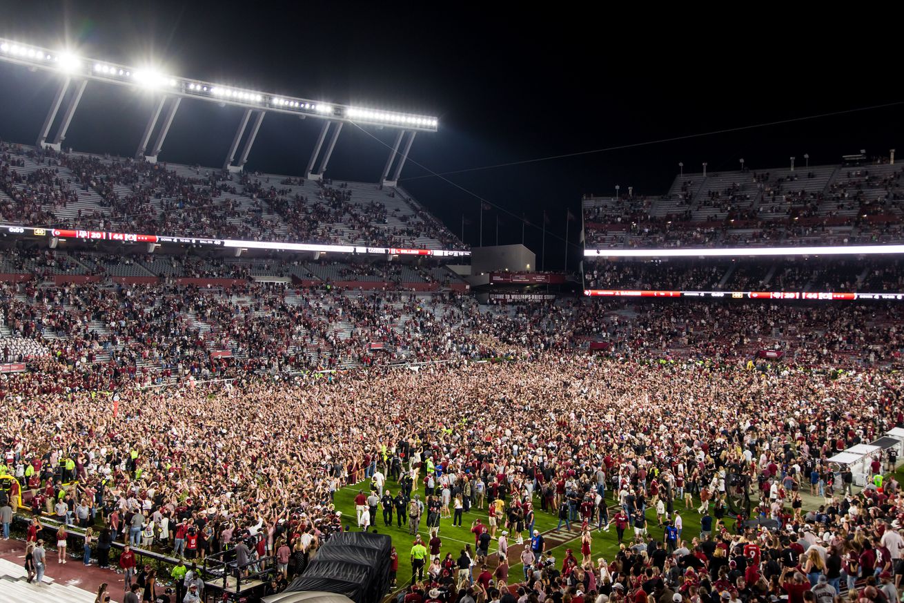 NCAA Football: Texas A&M at South Carolina