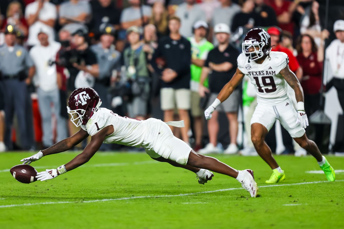 NCAA Football: Texas A&M at South Carolina