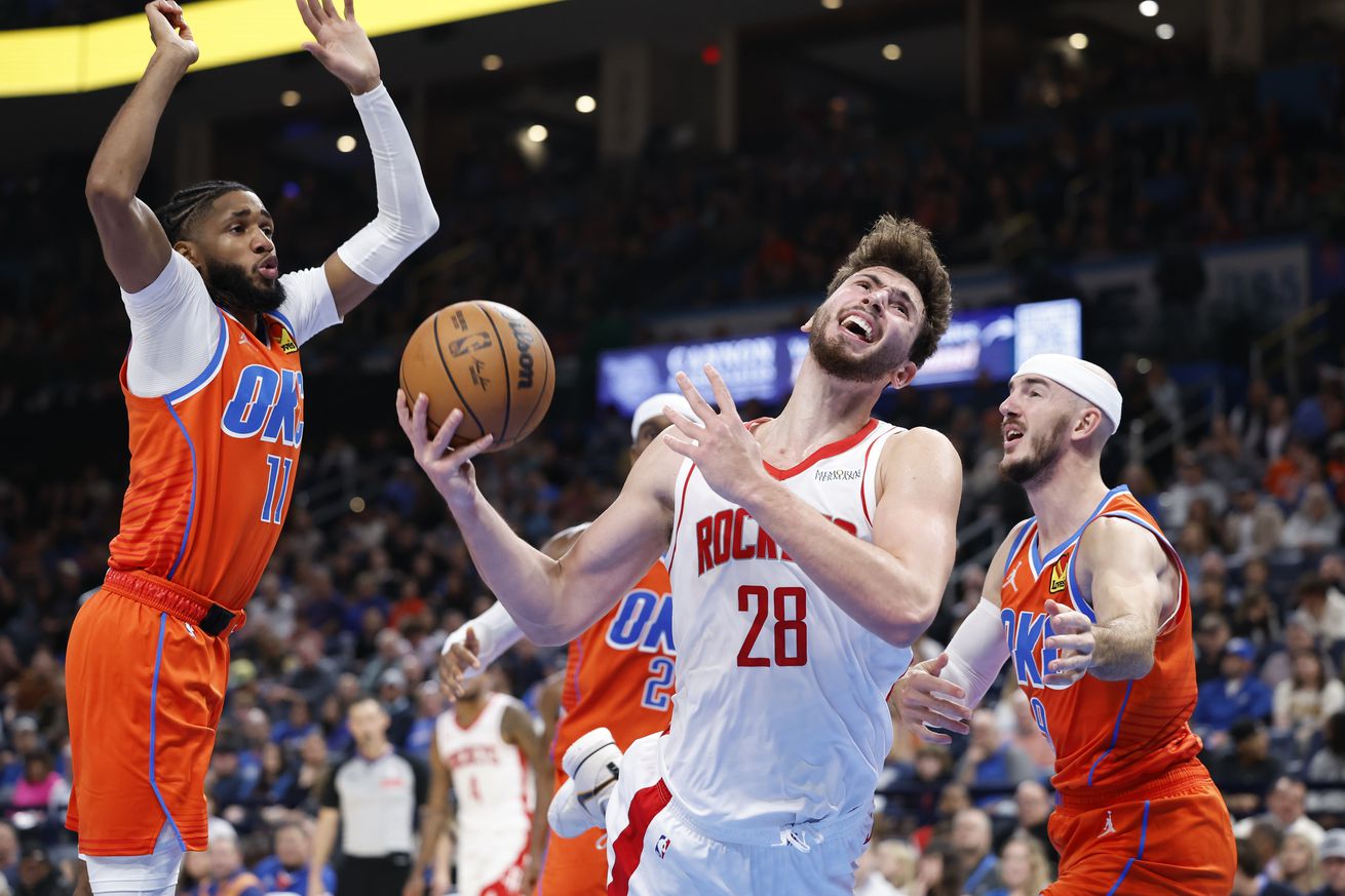 NBA: Houston Rockets at Oklahoma City Thunder