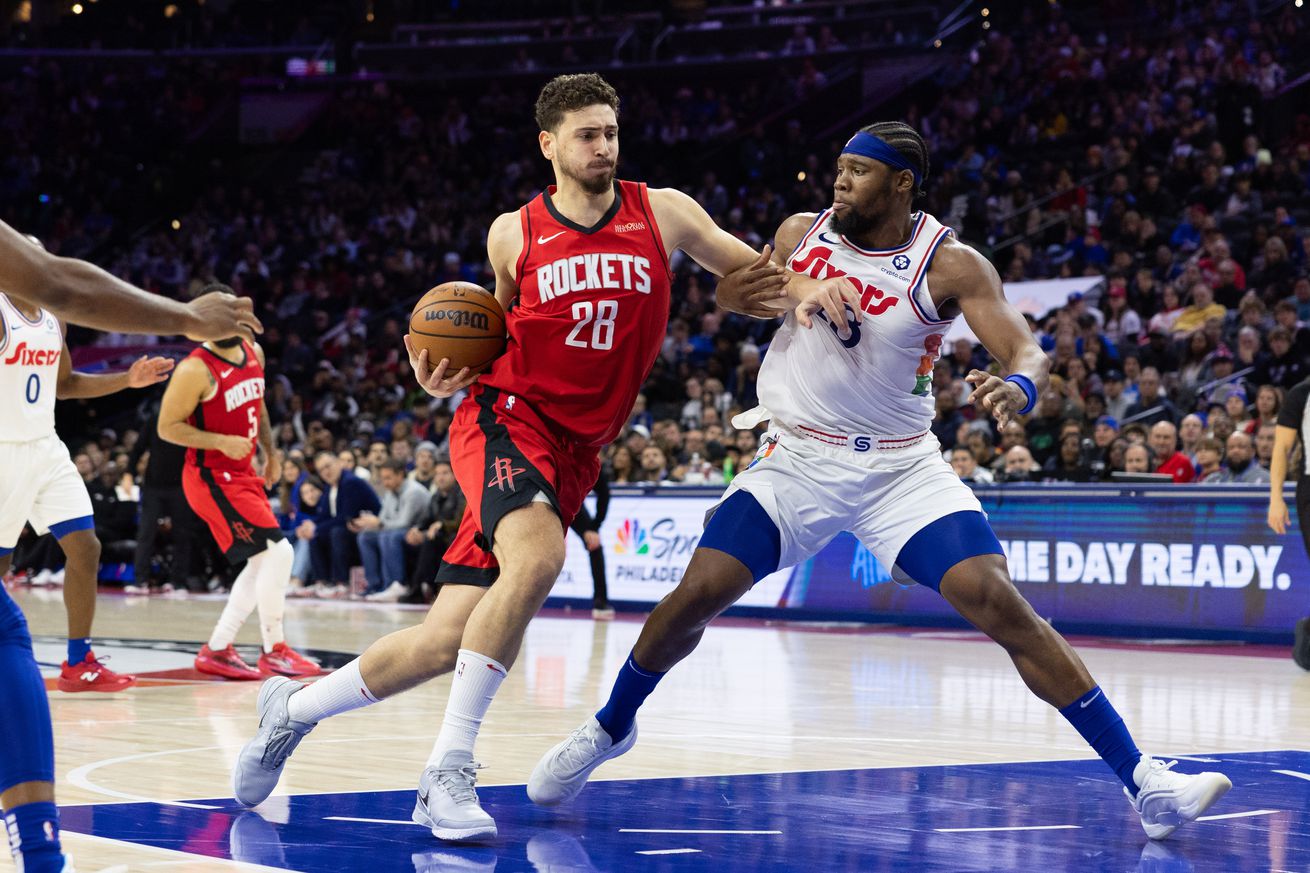 NBA: Houston Rockets at Philadelphia 76ers