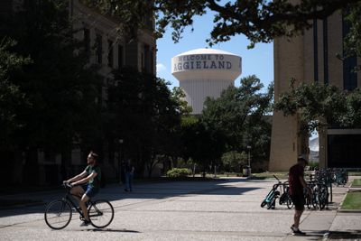 COLLEGE STATION, TX - AUGUST 17: The Texas A&M campus in Colleg