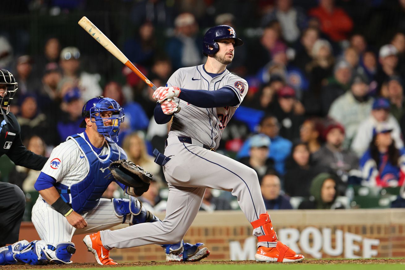 Houston Astros v Chicago Cubs