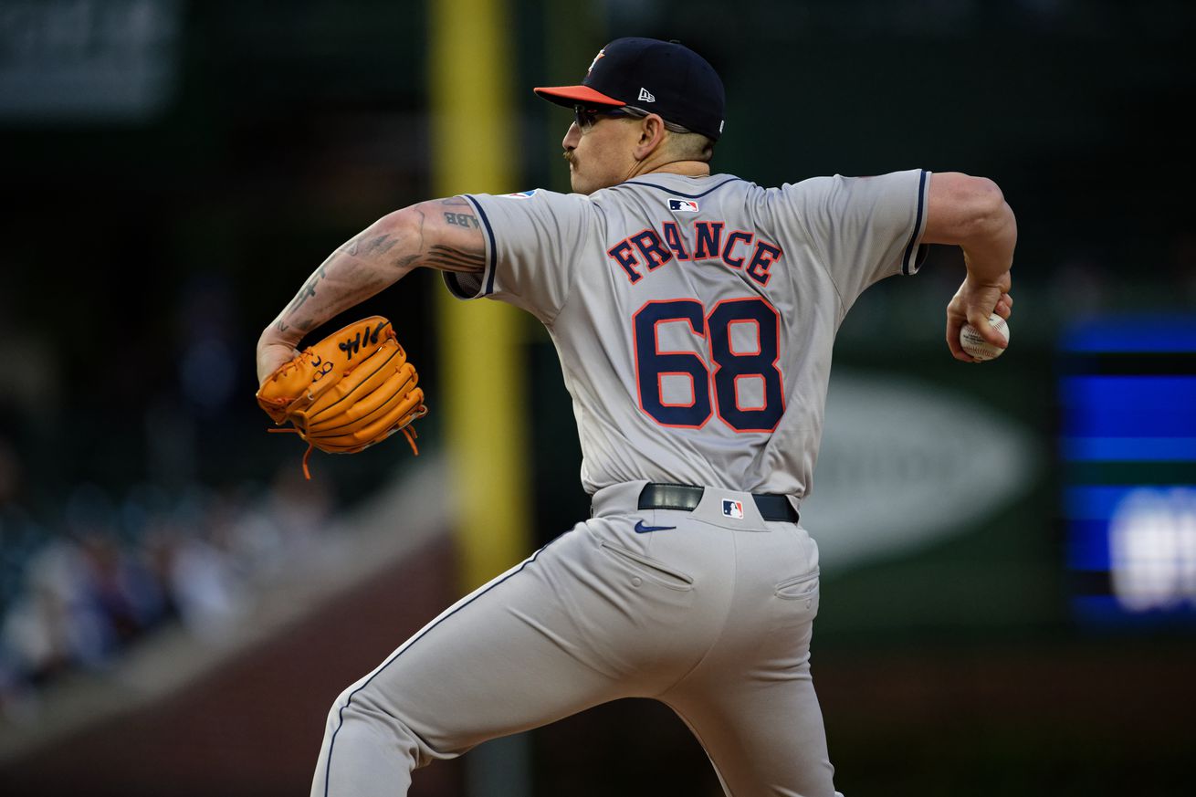 Houston Astros v Chicago Cubs