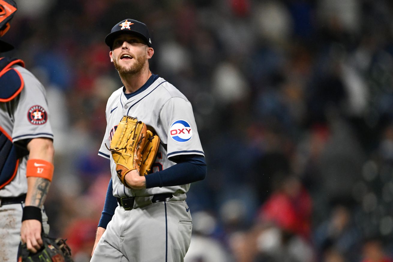 Houston Astros v Cleveland Guardians