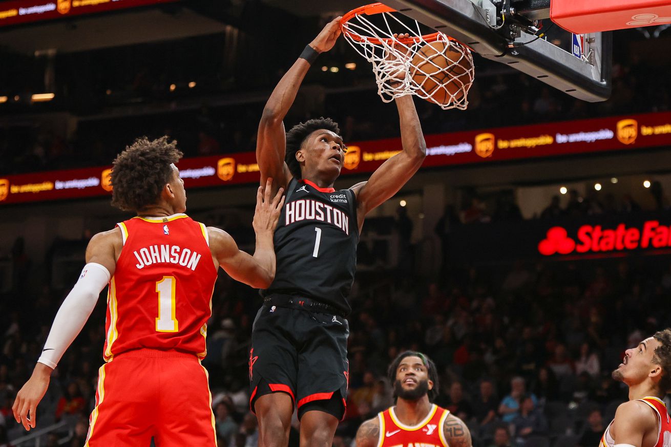 NBA: Houston Rockets at Atlanta Hawks