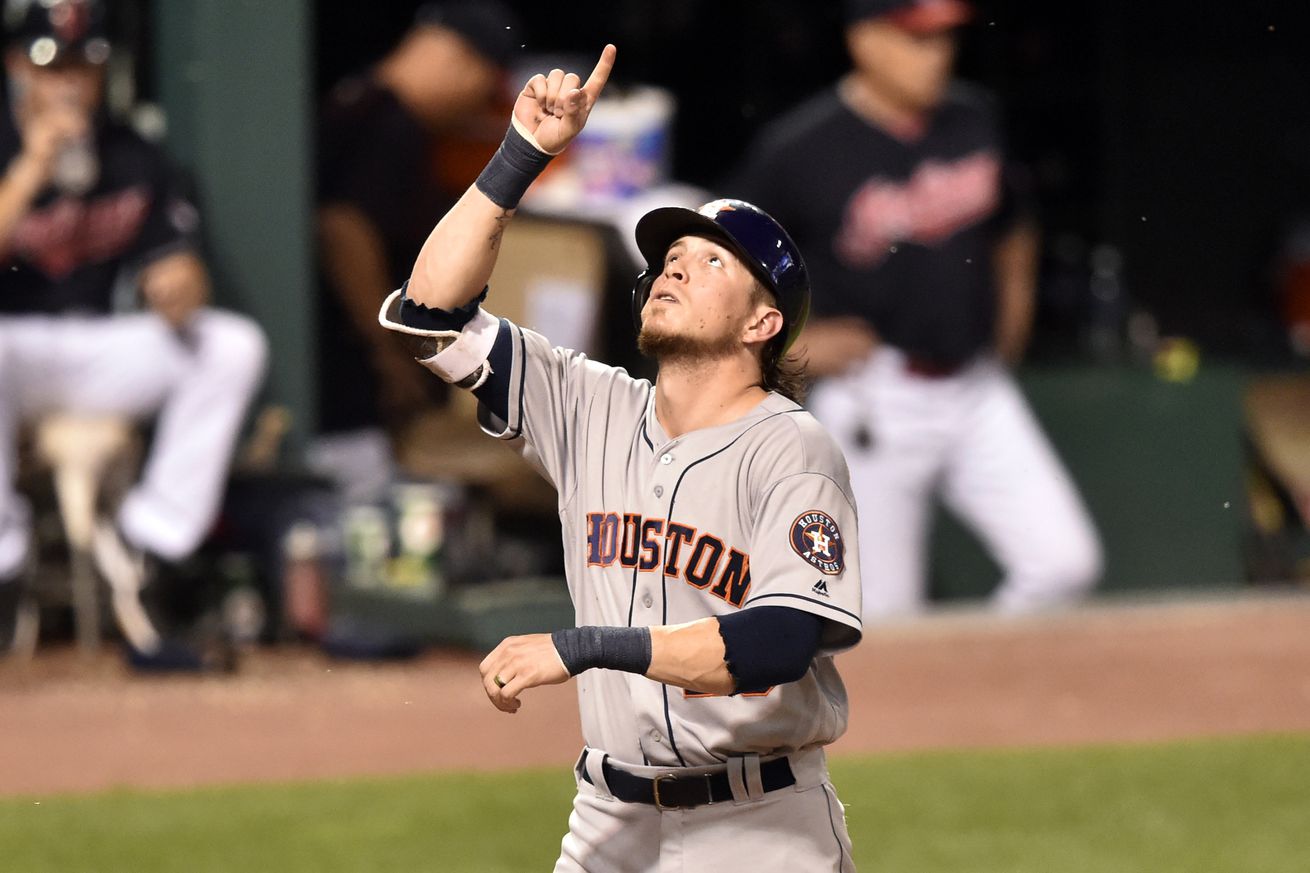 MLB: Houston Astros at Cleveland Indians