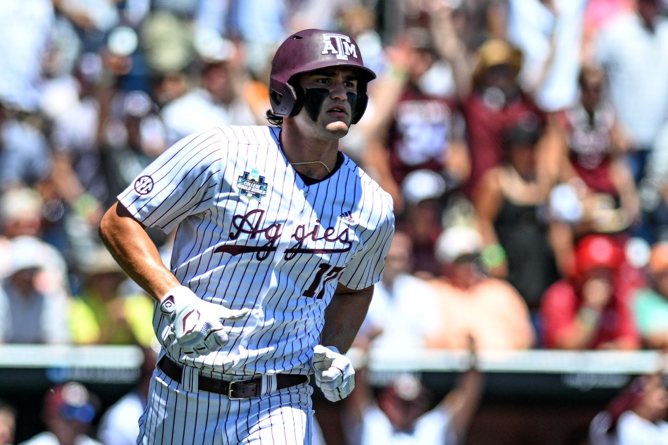 NCAA Baseball: College World Series-Tennessee v Texas A&M