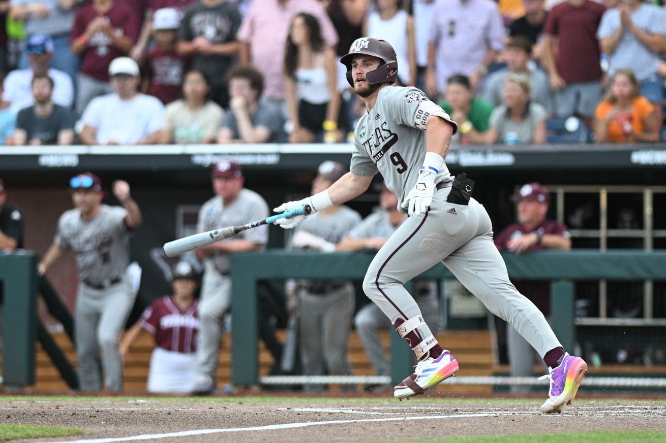 NCAA Baseball: College World Series-Tennessee v Texas A&M