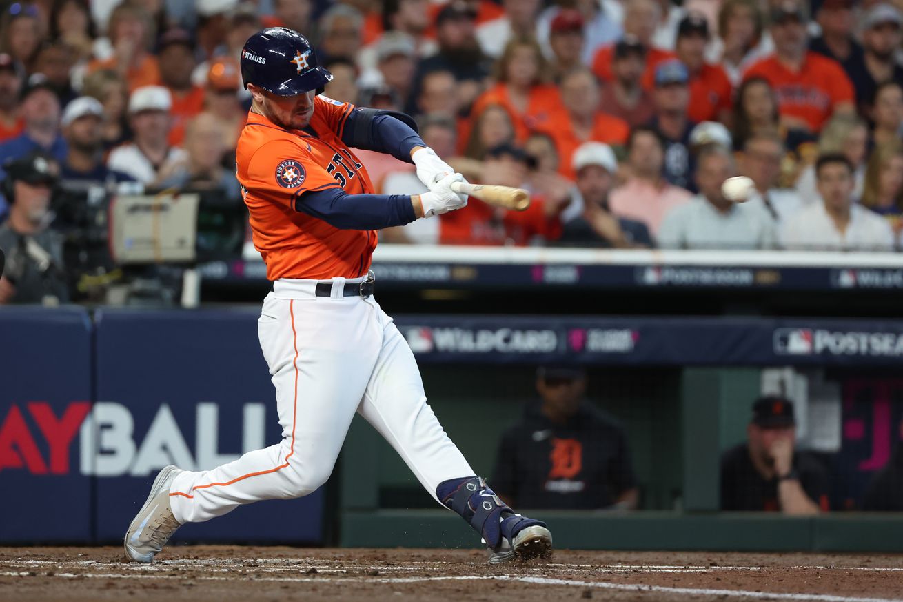 MLB: Playoffs-Detroit Tigers at Houston Astros