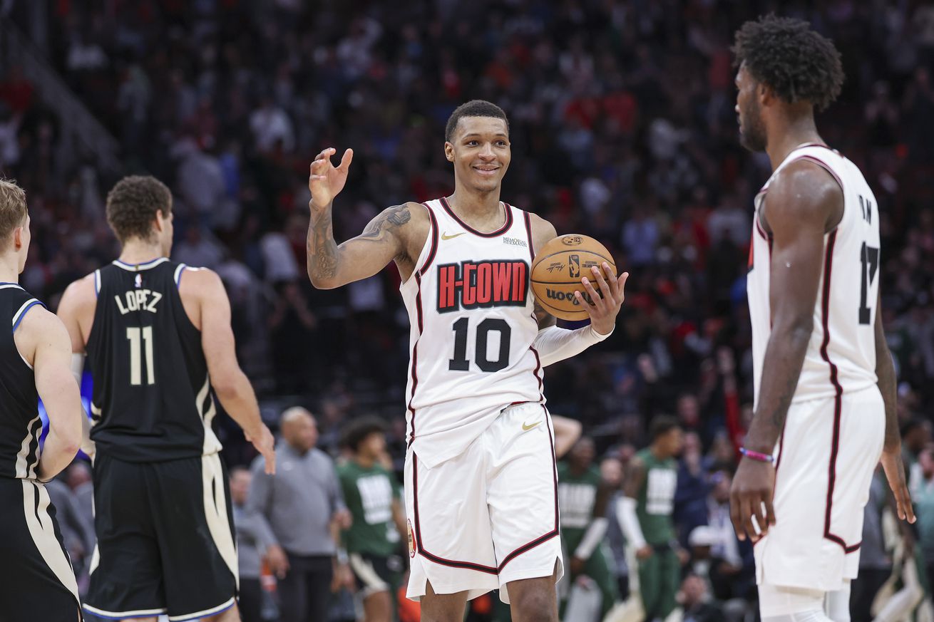 NBA: Milwaukee Bucks at Houston Rockets