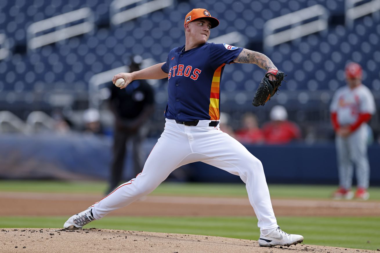 MLB: MAR 05 Spring Training Cardinals at Astros