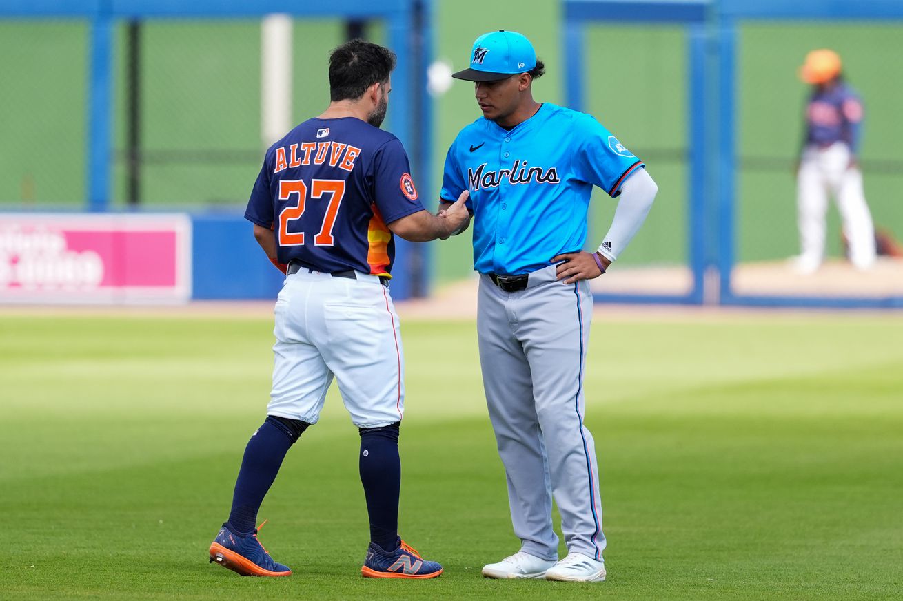 Miami Marlins v Houston Astros