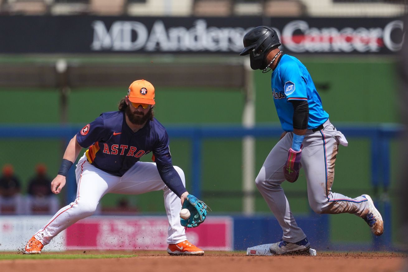 Miami Marlins v Houston Astros