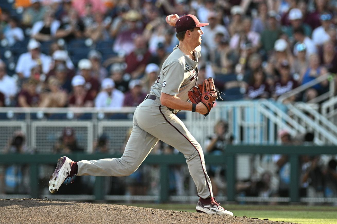 NCAA Baseball: College World Series-Tennessee v Texas A&M