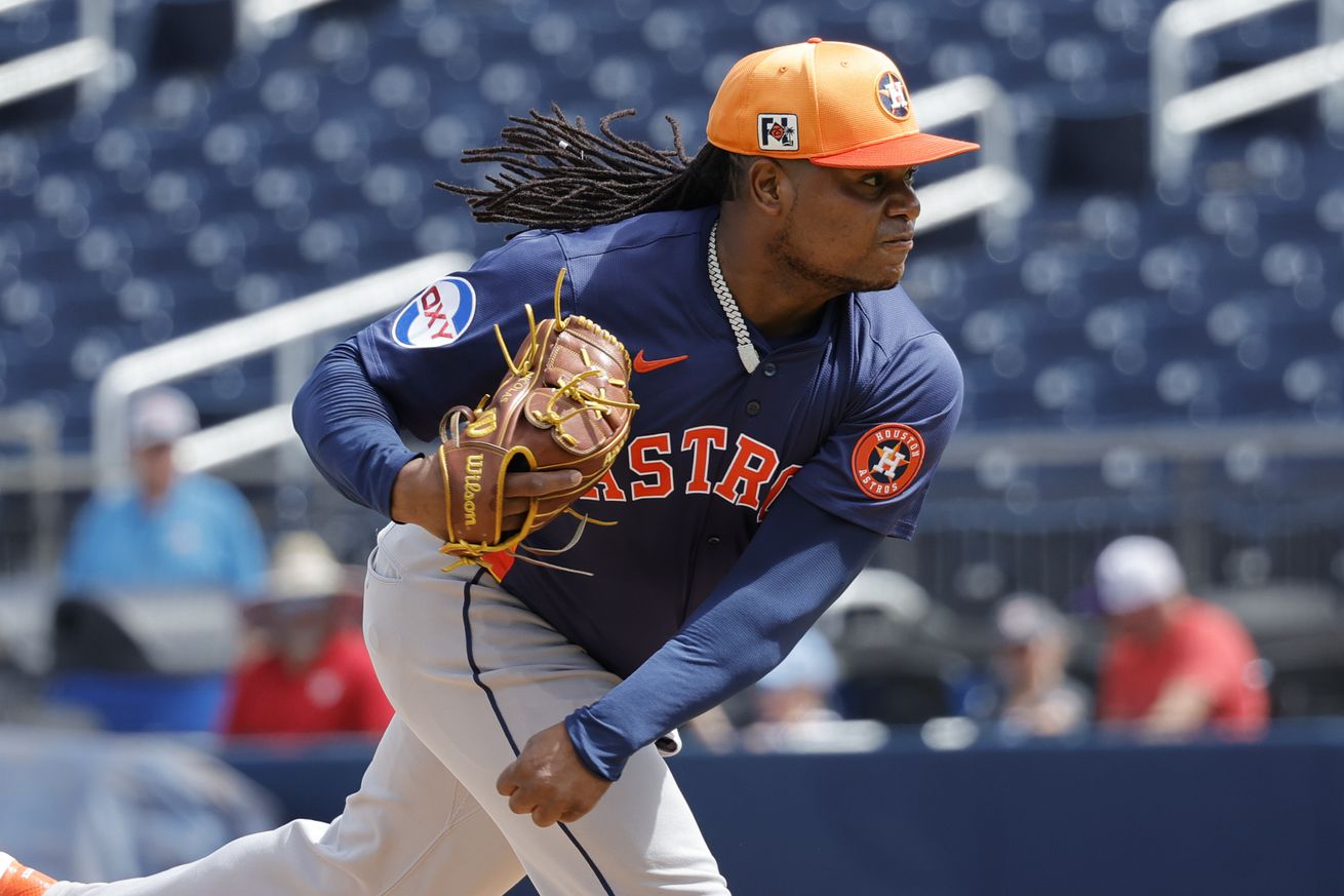 MLB: Spring Training-Houston Astros at Washington Nationals