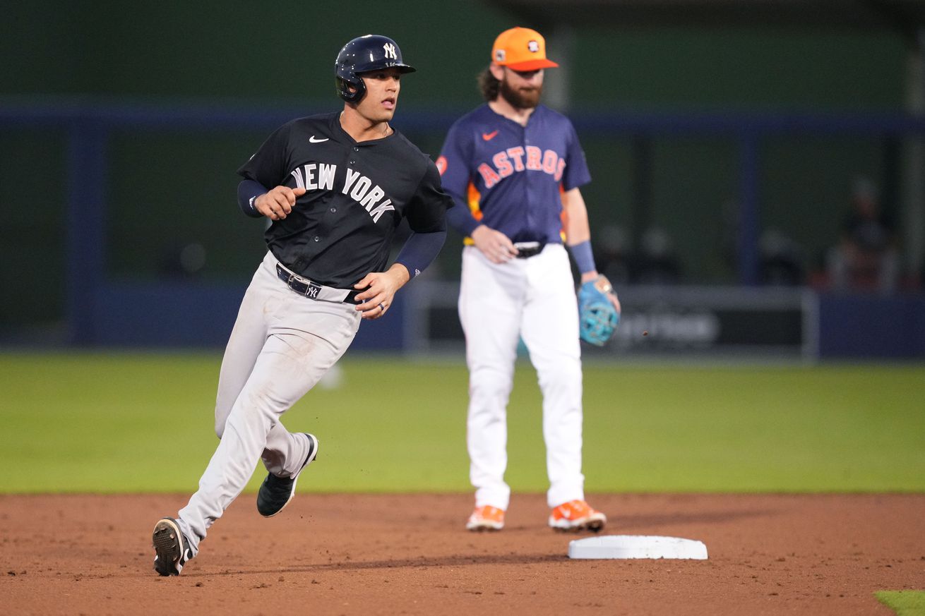 MLB: Spring Training-New York Yankees at Houston Astros