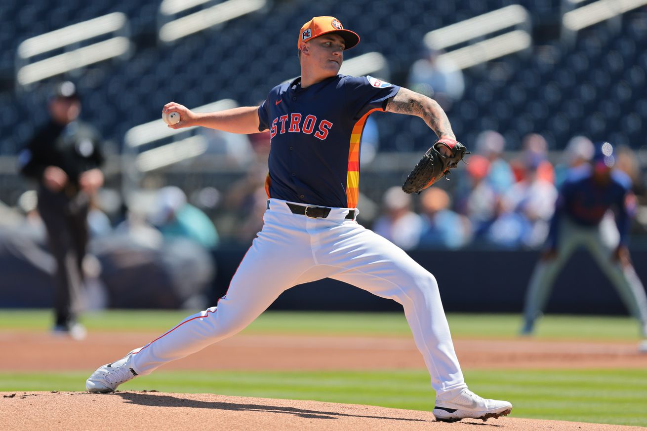 MLB: Spring Training-New York Mets at Houston Astros