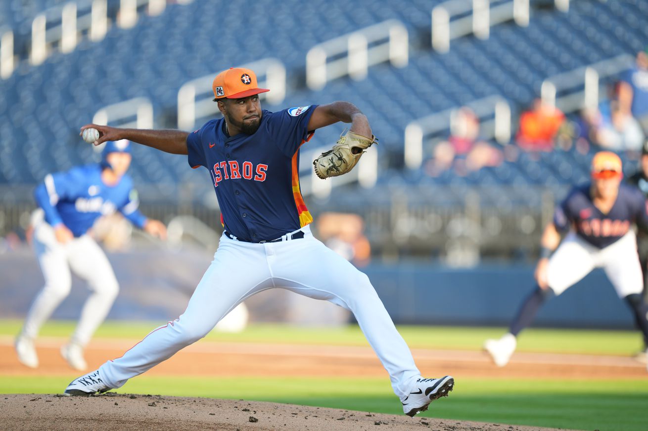 MLB: Spring Training-Toronto Blue Jays at Houston Astros